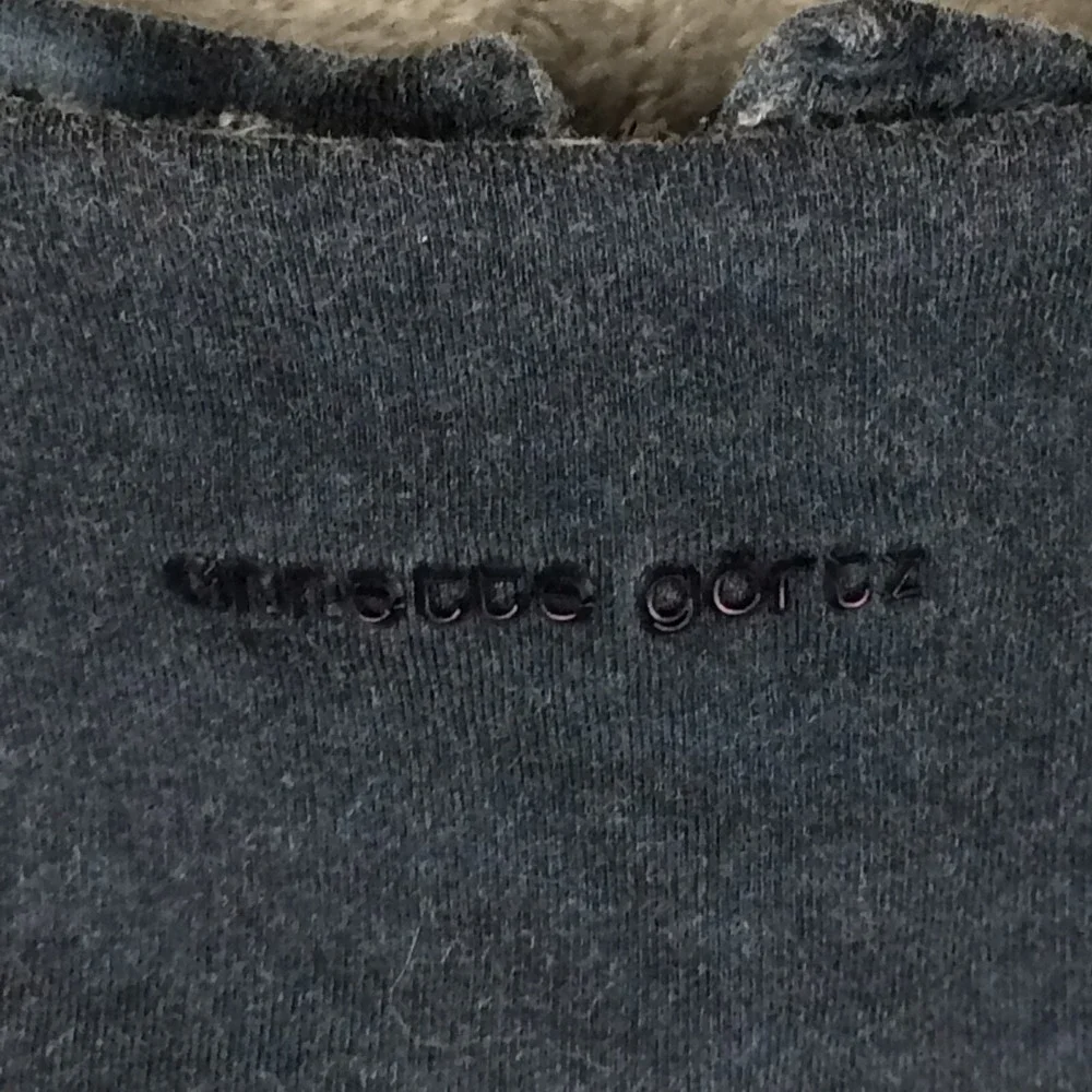 Annette Gortz Tank Top Womens Medium DYED Blue Casual Sports Workout Shirt - Picture 3 of 12